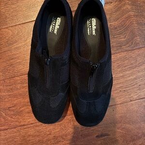 Mémo Tech Cuddlers Black Slip-On Shoes 9